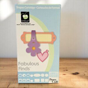 Cricut Fabulous Finds  Cricut Die Cut